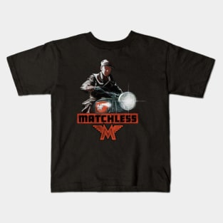 Matchless Motorcycle England by MotorManiac Kids T-Shirt